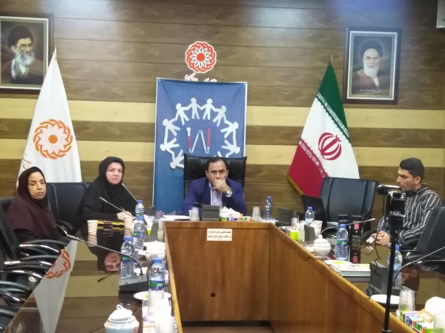 دیدار مدیر کل بهزیستی سمنان با انجمن های نابینایان