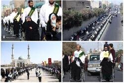 خدمت‌رسانی به سالمندان و معلولان با ۶۰ خادم ویلچر ران