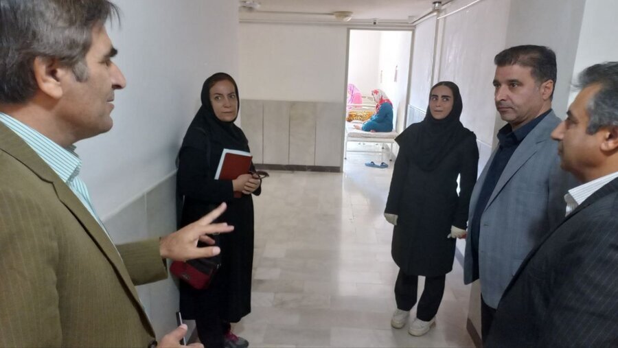 بازدید از موسسه خیریه بیماران روانی مزمن بهار و مرکز توانبخشی ساریژ