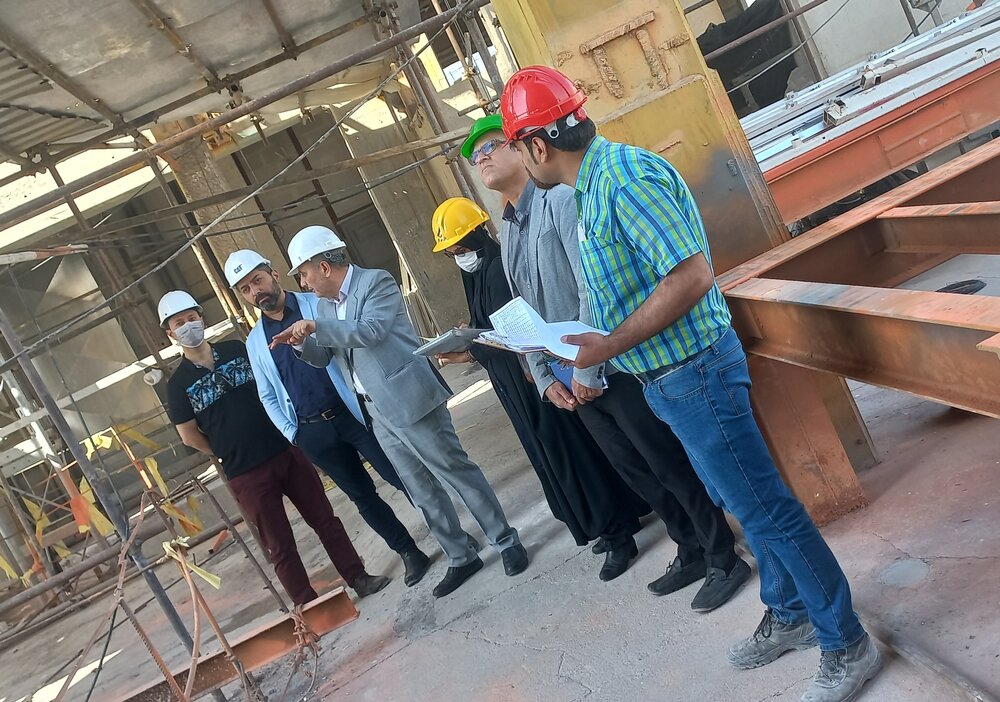 مانور پایش و بازرسی وضعیت ایمنی کارگاه های پرخطر در خراسان رضوی 