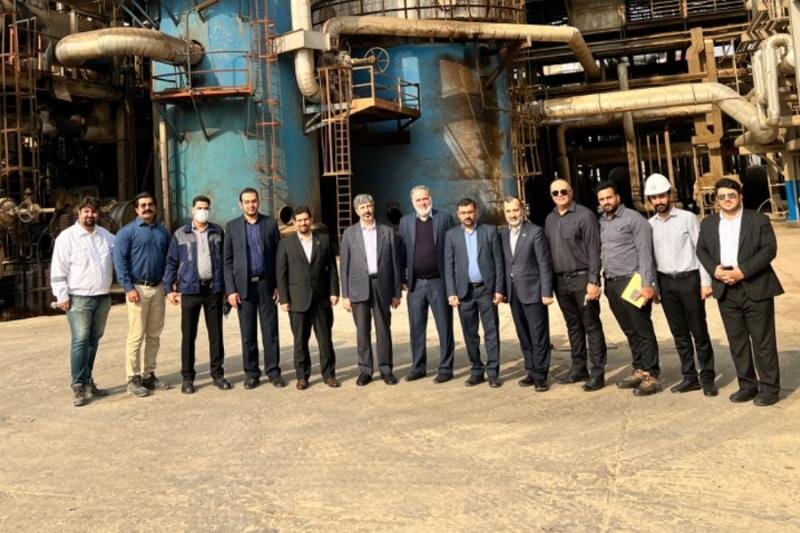 افتتاح پروژه گازکوب پتروشیمی آبادان