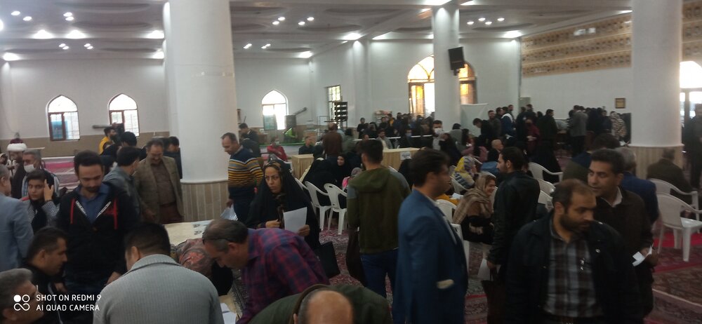 نمایشگاه بزرگ کار و فرصت‌های شغلی در نظرآباد برپا شد