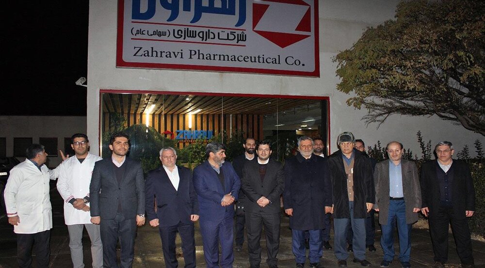 بازدید شبانه وزیرتعاون، کار و رفاه اجتماعی از داروسازی زهراوی