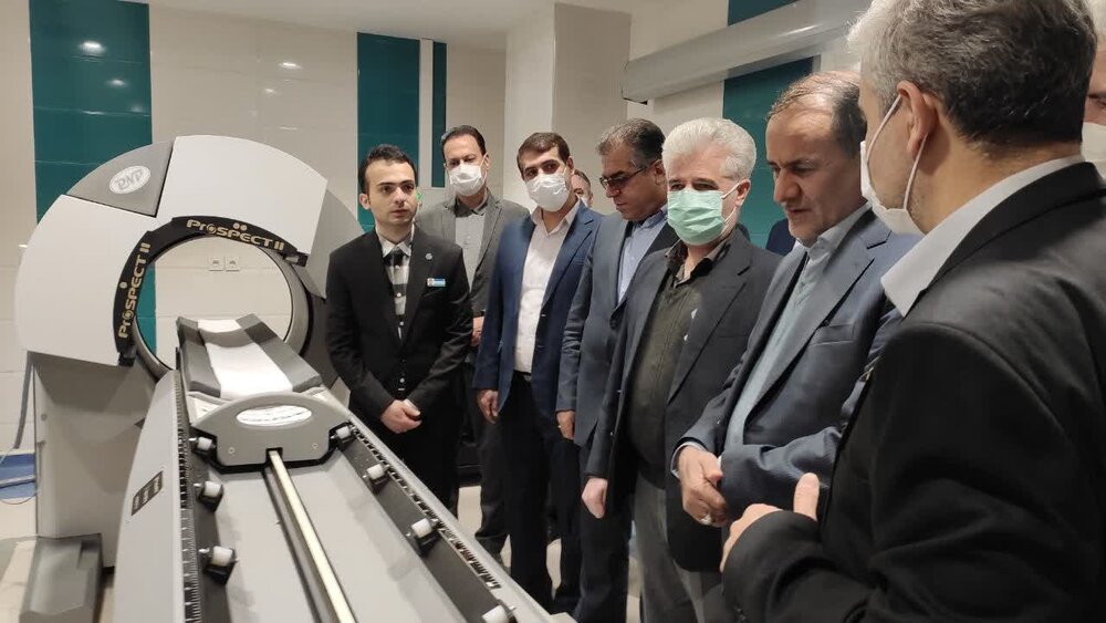 مرکز پزشکی هسته‌ای بیمارستان فوق‌تخصصی البرز افتتاح شد