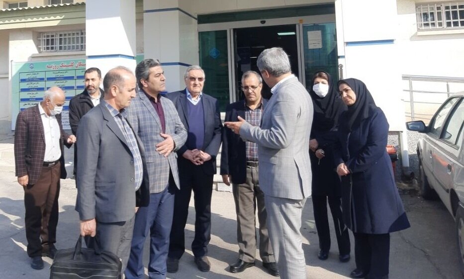 بازدید از روند بازسازی درمانگاه‌های تأمین‌اجتماعی
