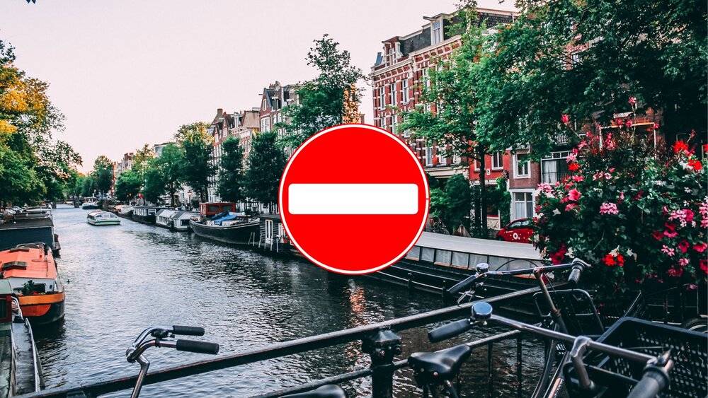 بازدیدکنندگان مزاحم به آمستردام نیایند