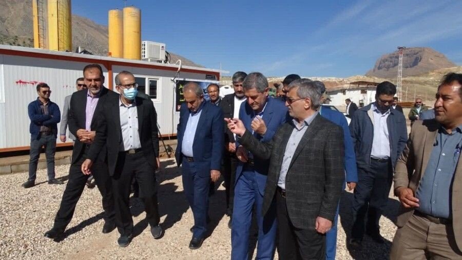 بازدید استاندار فارس از پروژه بیمارستان ۵۰۰ تختخوابی تأمین‌اجتماعی