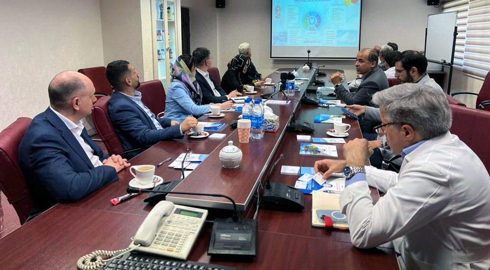 بازدید هیئت تجاری بلاروس از شیمی‌دارویی داروپخش