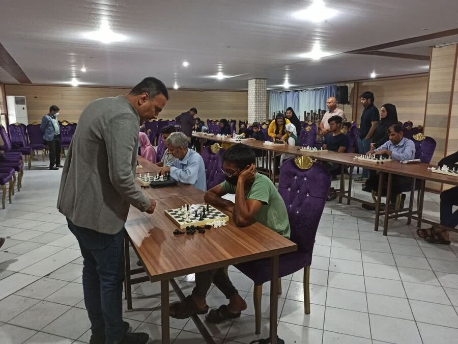  برگزاری مسابقات شطرنج جام رمضان ویژه روشندلان هرمزگان