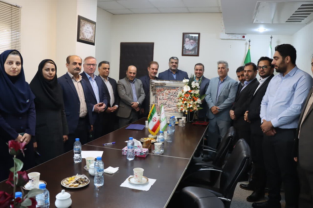 برگزاری مراسم تودیع و معارفه مدیرعامل بیمارستان میلاد اهواز