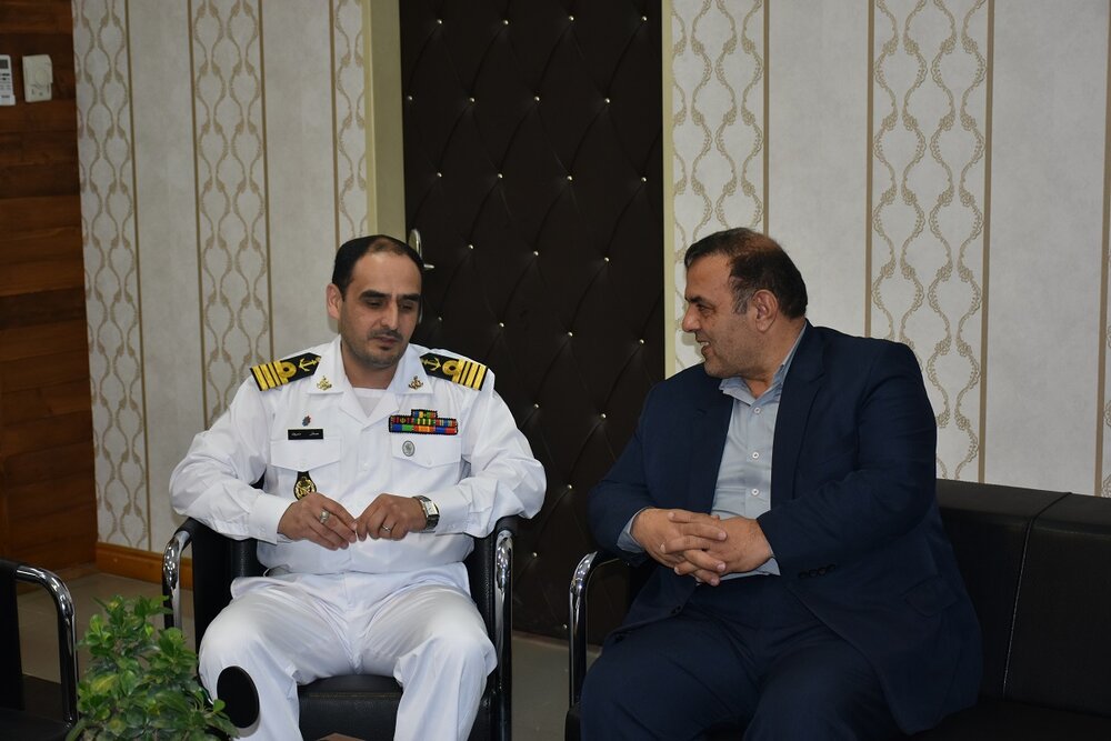 تقدیر نیروی دریایی از خدمات سازمان تامین‌اجتماعی گلستان 