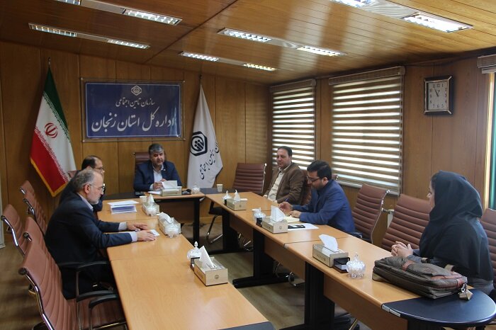 دیدار مردمی مدیرکل تامین‌اجتماعی استان زنجان 