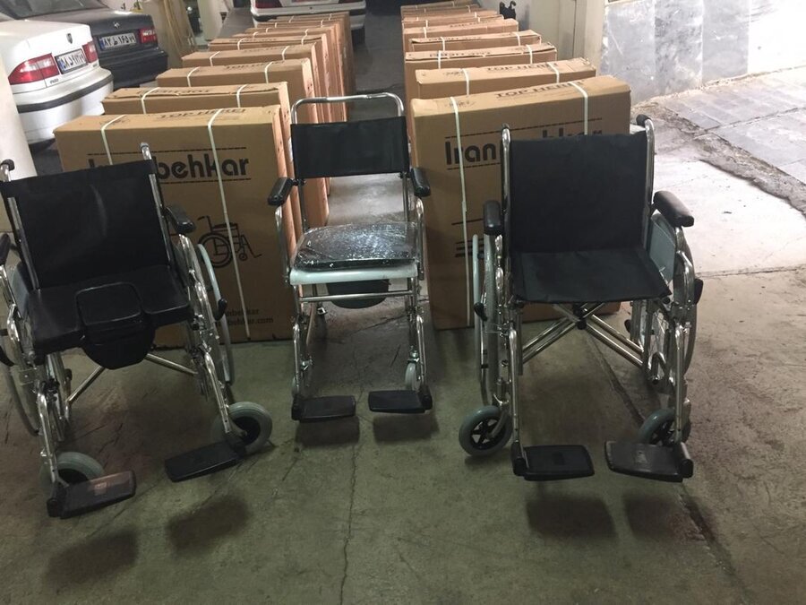 توزیع  بیش از ۱۵۰۰ مورد انواع تجهیزات کمک توانبخشی در استان کردستان