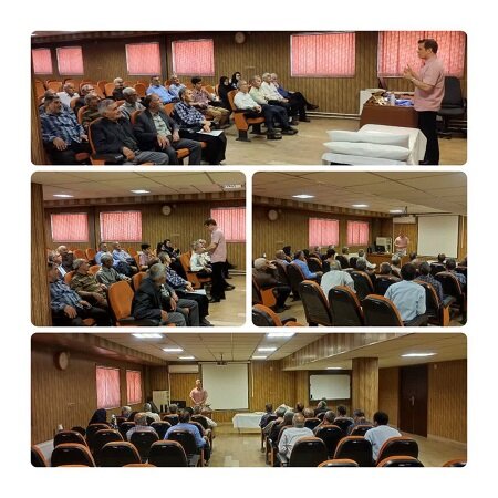 برگزاری کارگاه آموزشی ارتقاء سطح سواد سلامت بازنشستگان و مستمری‌بگیران تامین‌اجتماعی کرمانشاه