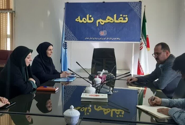 انعقاد تفاهم‌نامه همکاری آموزش فنی و حرفه‌ای همدان و کانون پرورش فکری استان