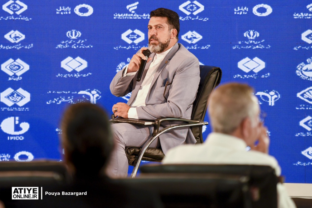 سخنرانی « ایمان معمار» در نمایشگاه توانمندی‌های صادراتی کشور (اکسپو) 