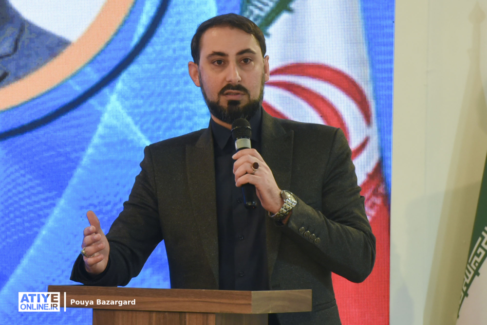 سخنرانی «مانی محرابی»  در نمایشگاه توانمندی‌های صادراتی کشور (اکسپو) - ۲