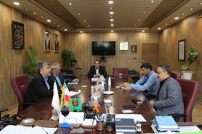 دیدار مدیرکل تامین‌اجتماعی استان زنجان با شهردار و شورای شهر 