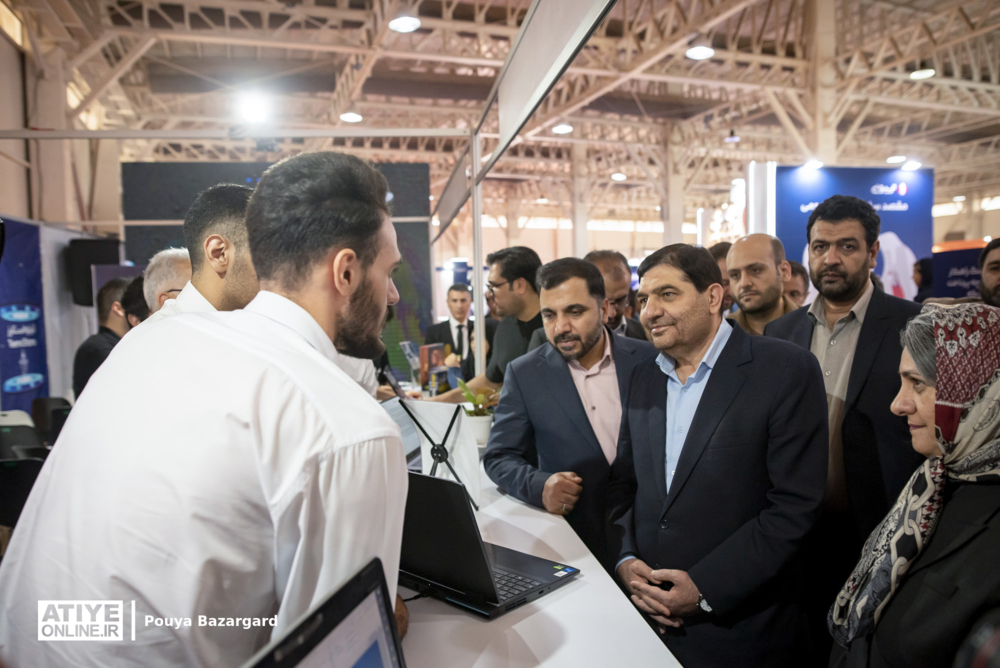 بازدید معاون اول رئیس جمهور از نمایشگاه بین المللی الکامپ