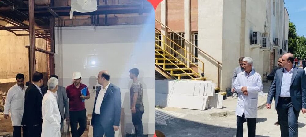 جزئیاتی از اجرای طرح توسعه بیمارستان حکمت ساری
