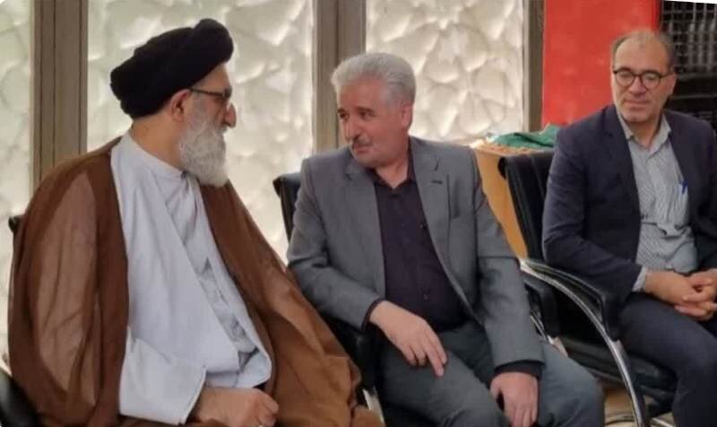 دیدار مدیر درمان تامین‌اجتماعی استان البرز با نماینده ولی فقیه و امام جمعه شهرستان کرج