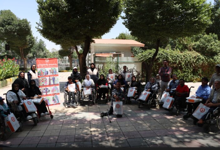 برگزاری مسابقه ویلچررانی در اراک 