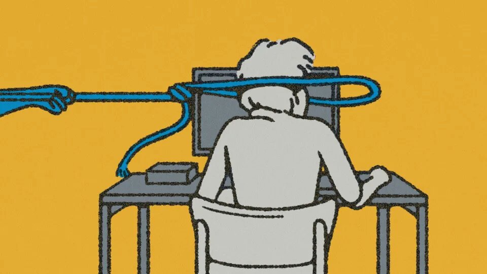 دورکاری آنقدرها هم مفید نیست