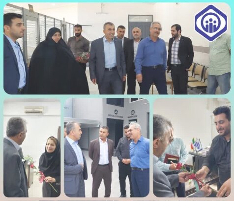 بازدید مدیرکل تامین‌اجتماعی استان مازندران از شرکت امیر پخش ساری 