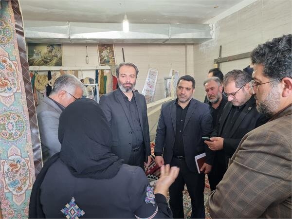 بازدید مدیرکل تعاون، کار و رفاه اجتماعی سمنان از دو طرح مشاغل خانگی
