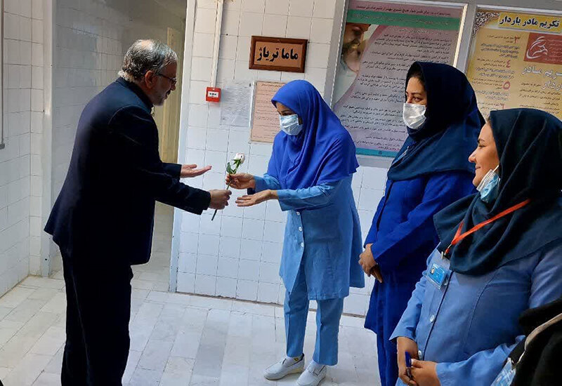 بازدید مدیر درمان تامین‌اجتماعی استان کرمان از بیمارستان امام علی (ع) زرند