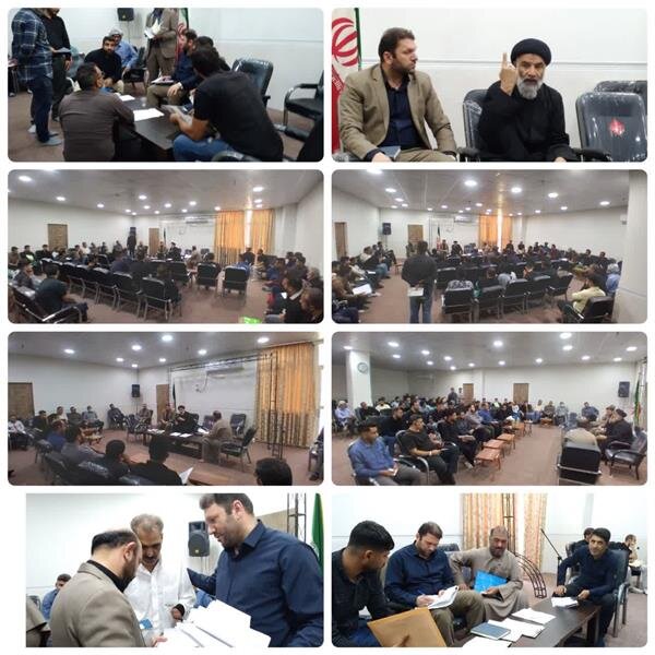 ملاقات چهره به چهره مدیرکل تعاون،کار و رفاه اجتماعی خوزستان در آیین میز خدمت استان