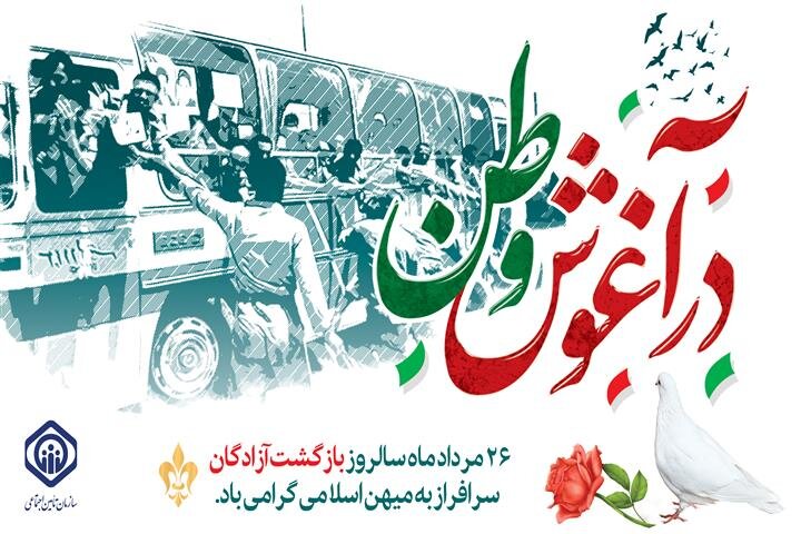 آزادگان سفیران و پیام آوران انقلاب اسلامی و اسوه‌های صبر و پایداری