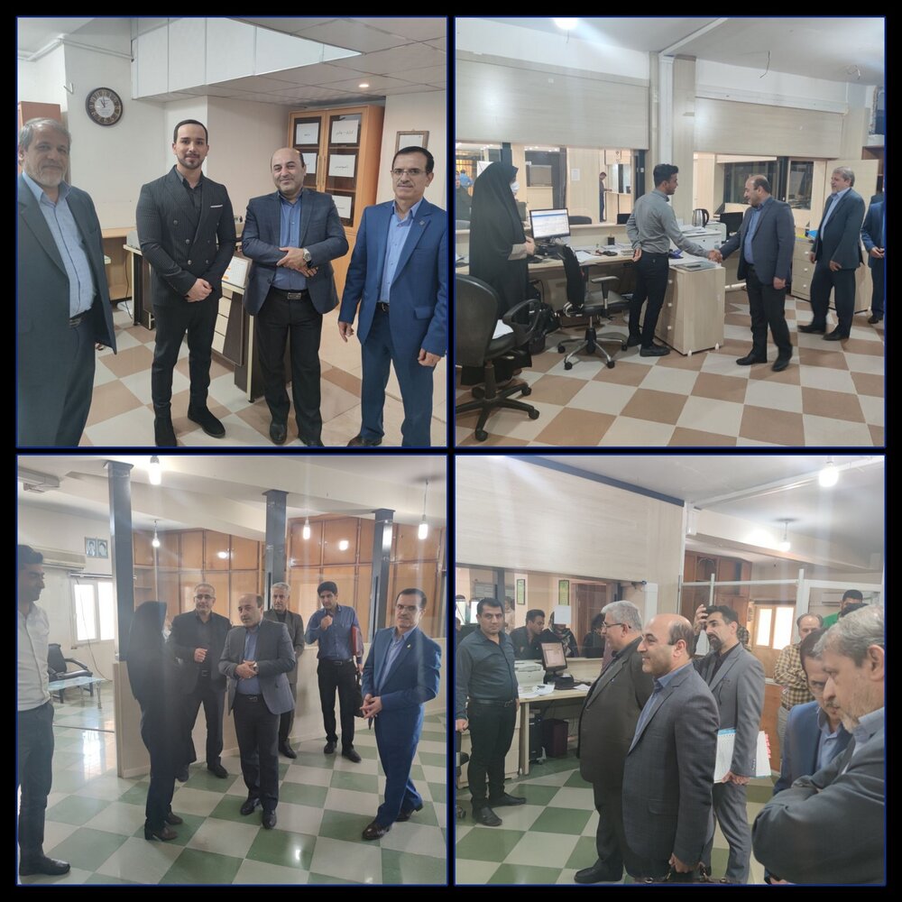 بازدید مدیرکل تامین‌اجتماعی خوزستان از شعبه تامین‌اجتماعی بندر ماهشهر