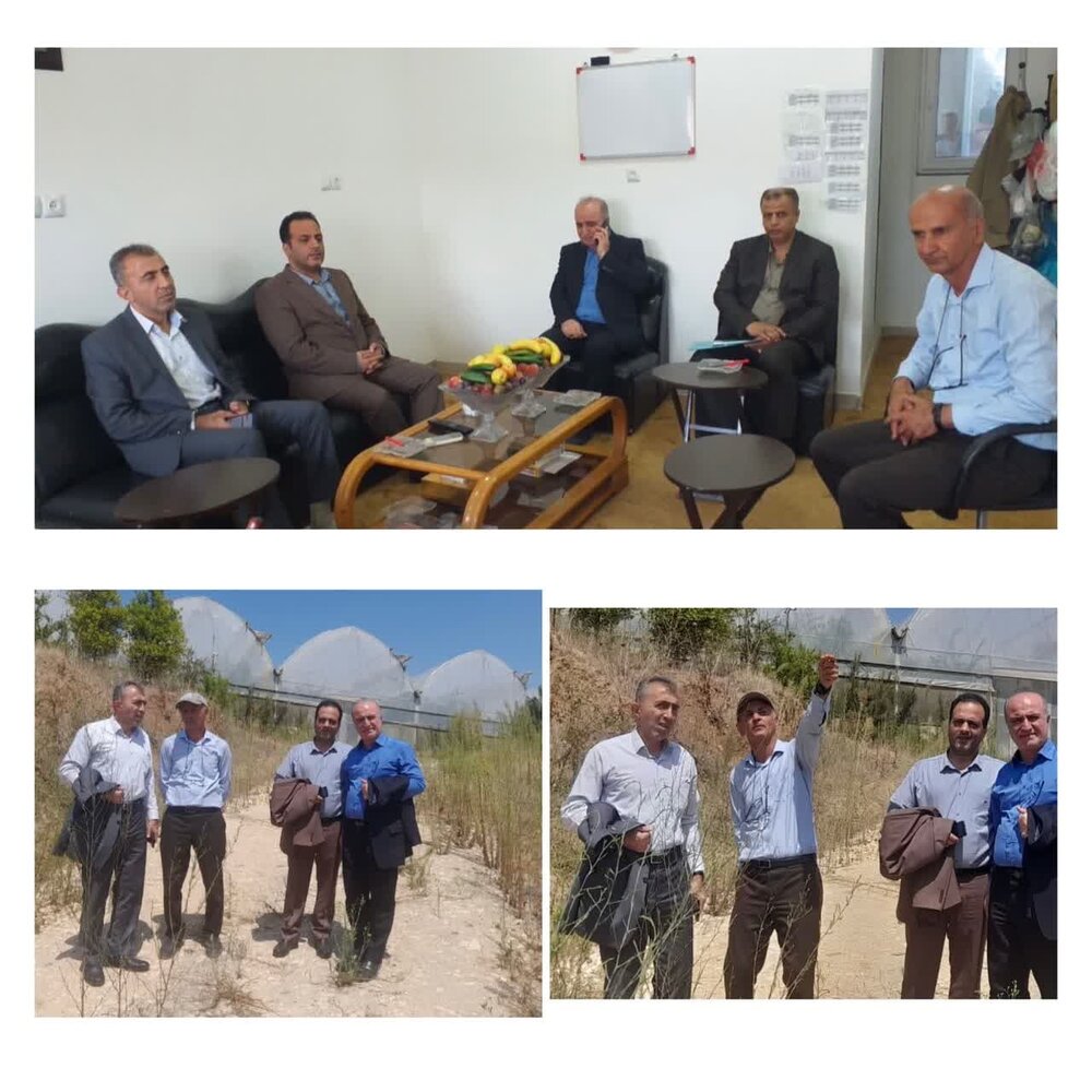 بازدید مدیرکل تامین اجتماعی مازندران از شرکت مازرون سفال نکا