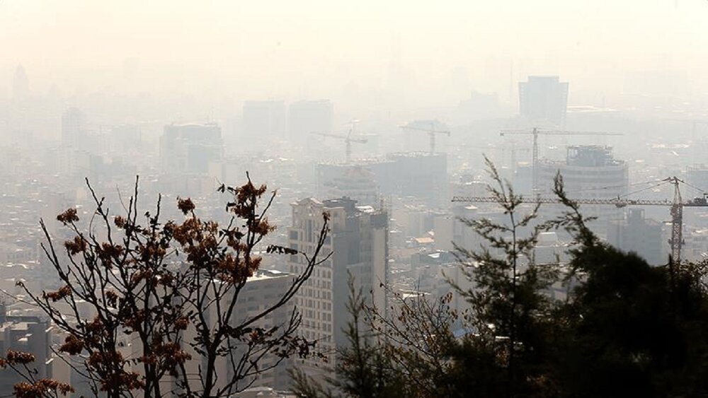 کیفیت هوای تهران در وضعیت ناسالم برای گروه‌های حساس قرار دارد