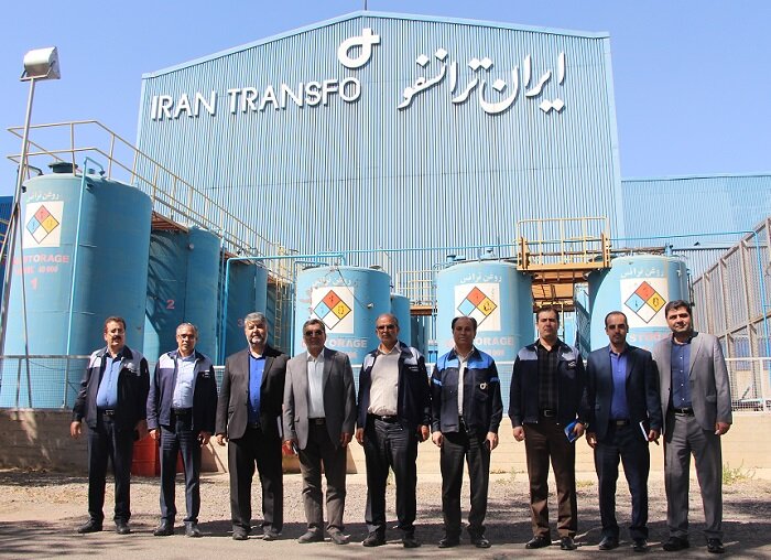 بازدید مدیرکل تامین‌اجتماعی استان زنجان از شرکت ایران ترانسفو 