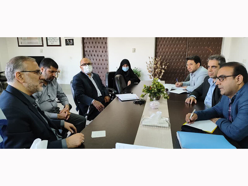 دیدار تیم کارشناسی اداره کل تشکیلات سازمان تامین‌اجتماعی با مدیر درمان استان کرمان