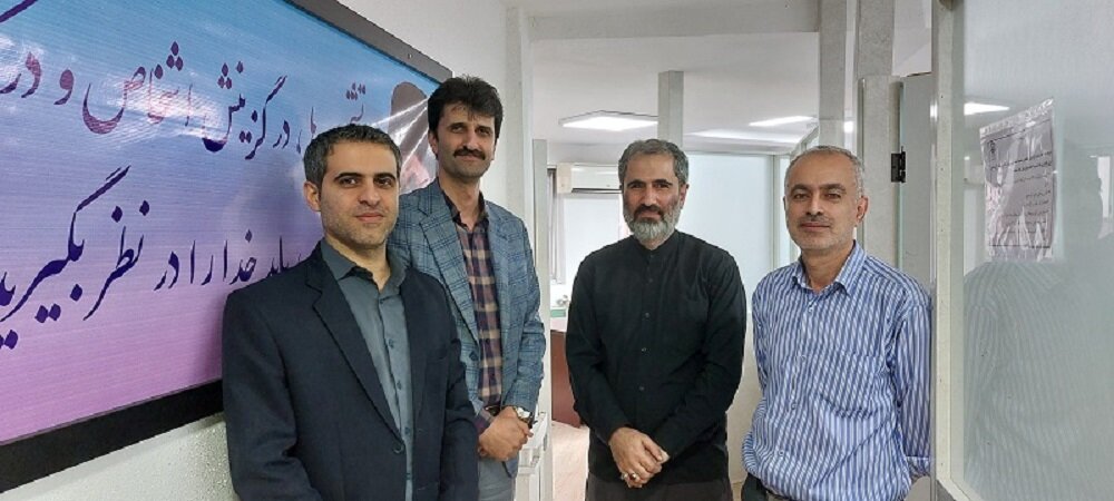 دیدار معاون پشتیبانی و توسعه مدیریت درمان تامین‌اجتماعی گیلان با مدیر هسته گزینش استان