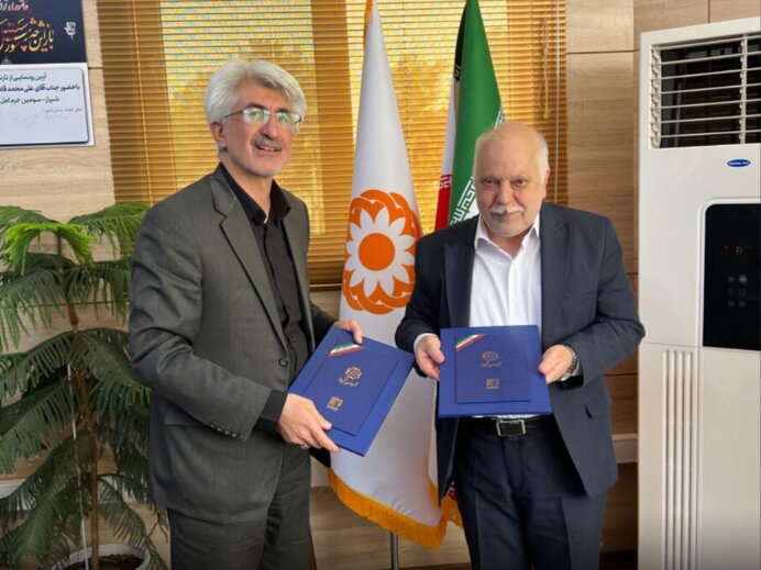 انعقاد تفاهم‌نامه همکاری بهزیستی فارس و مجمع خیرین شهرساز و فرهنگ‌ساز شیراز