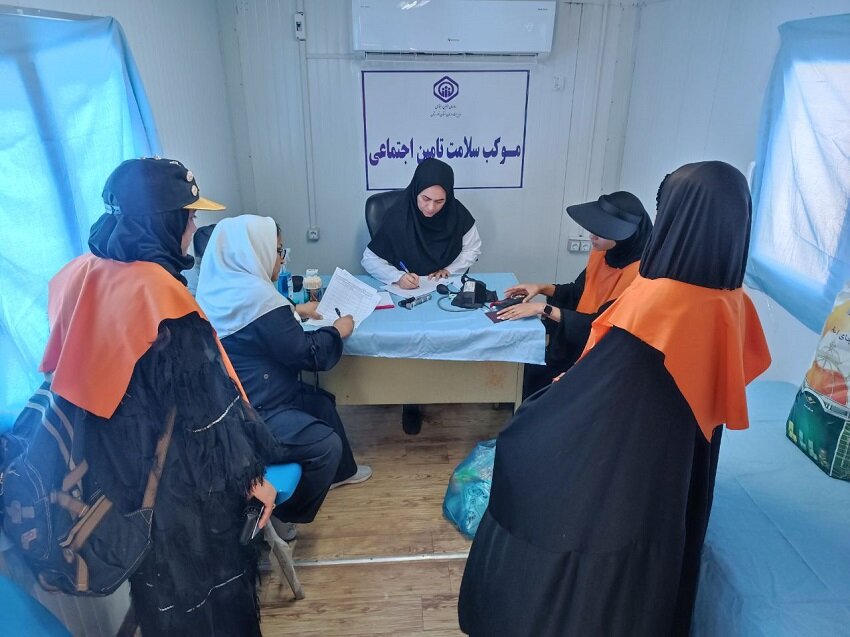 ارائه خدمات درمانی تامین‌اجتماعی به بیش از ۷ هزار زائر در مرزهای چذابه و شلمچه