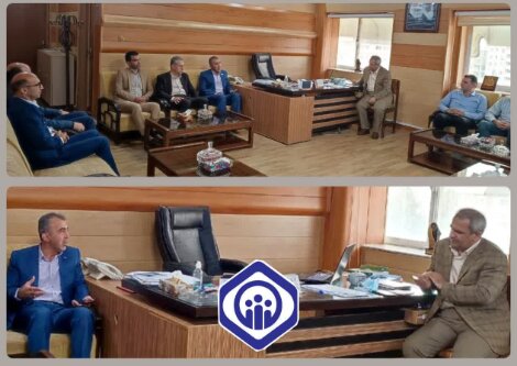 نشست مدیرکل تامین‌اجتماعی مازندران با رئیس دانشگاه صنعتی نوشیروانی