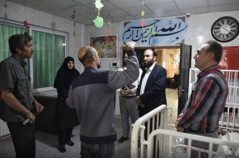 بازدید مدیرکل بهزیستی استان کرمانشاه از شیرخواگاه معتضدی