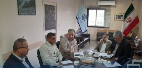 بازدید معاونت تعهدات بیمه‌ای اداره کل تامین‌اجتماعی استان گلستان از شعبه بندرگز