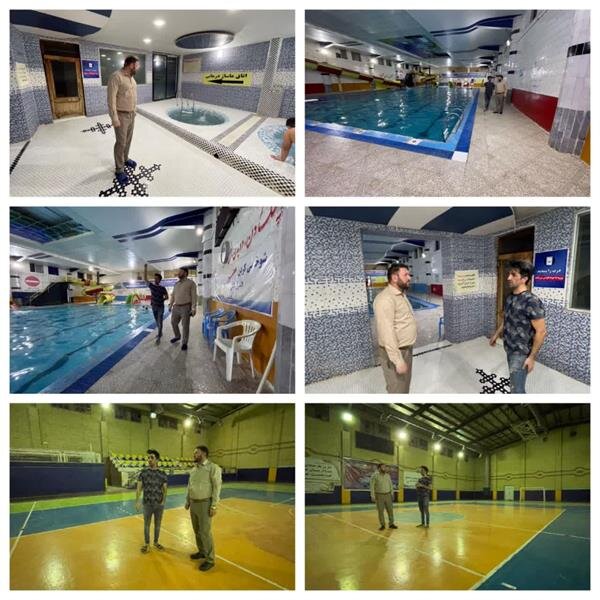 بازدید مدیرکل تعاون،کار و رفاه اجتماعی خوزستان از مجموعه ورزشی شهدای کارگر خرمشهر