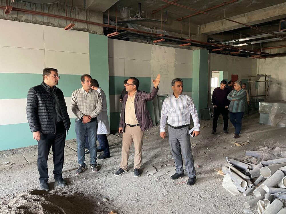 افتتاح بخش فیزیوتراپی بیمارستان تامین‌اجتماعی سبلان اردبیل