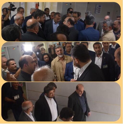 بازدید مدیرعامل سازمان تامین اجتماعی کشور از بیمارستان شفا شهرستان بابلسر