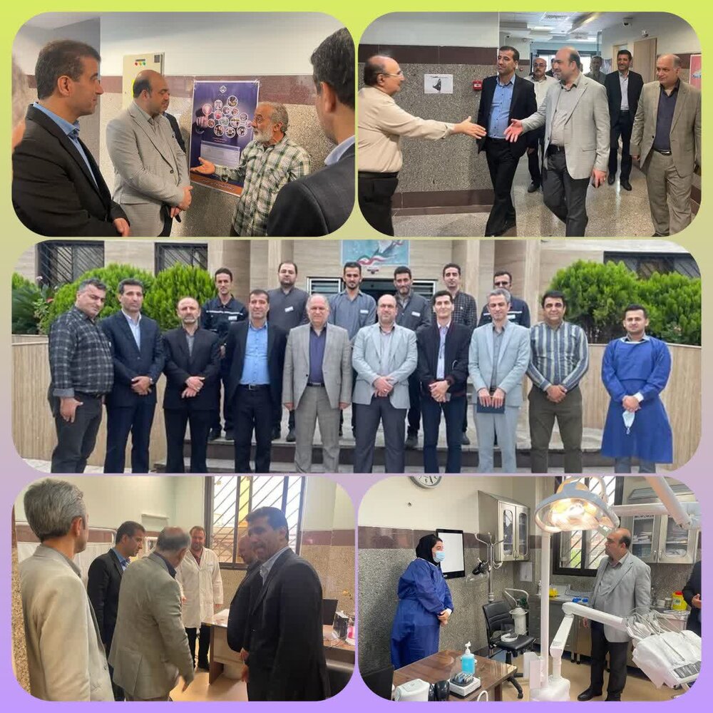 بازدید مدیر درمان تامین‌اجتماعی استان مازندران از درمانگاه شهید پولادی چمستان