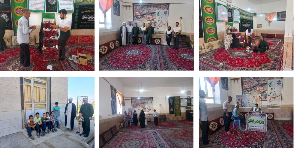 اعزام تیم جهادی درمانگاه تامین‌اجتماعی تویسرکان به روستاهای محروم