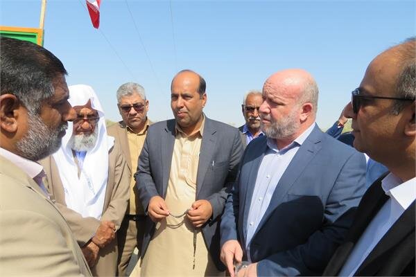 آغاز عملیات اجرایی احداث و توسعه شرکت تعاونی نخلکاران شهرستان میرجاوه