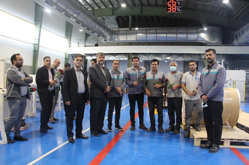 بازدید مدیرکل تامین‌اجتماعی استان زنجان از شرکت آریا رنگ درخشان